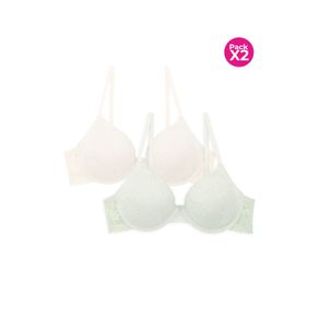 Brasier premium con aro paquete x2