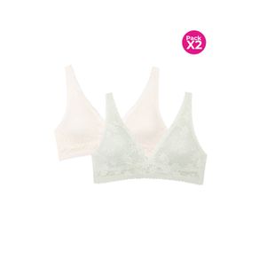 Brasier sin aros premium paquete x2