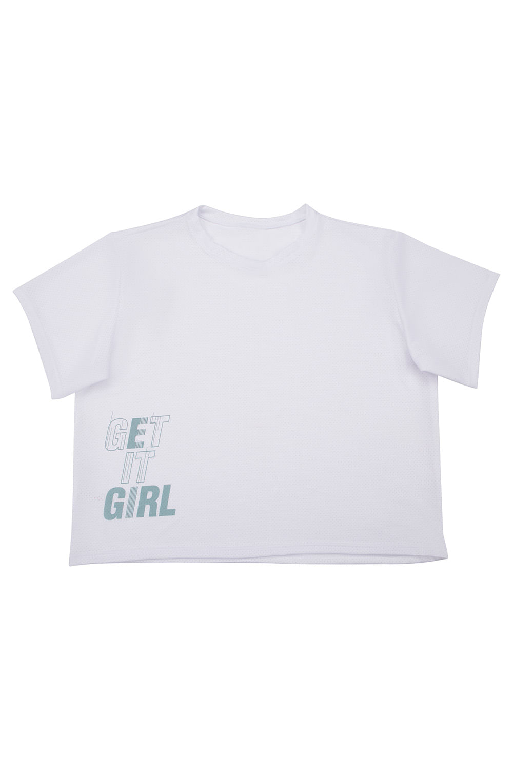 Camiseta manga corta en microfibra