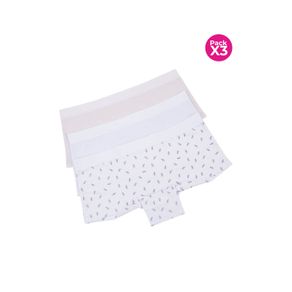 Panty en algodón tipo boxer paquete x3