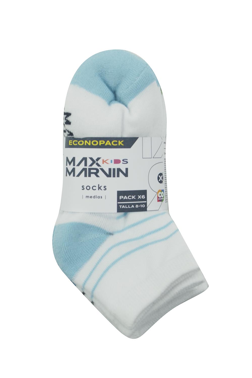 Medias para niño max marvin x6 und en microfibra