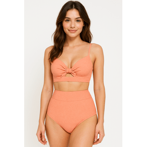 Vestido de baño tipo bikini confeccionado en microfibra
