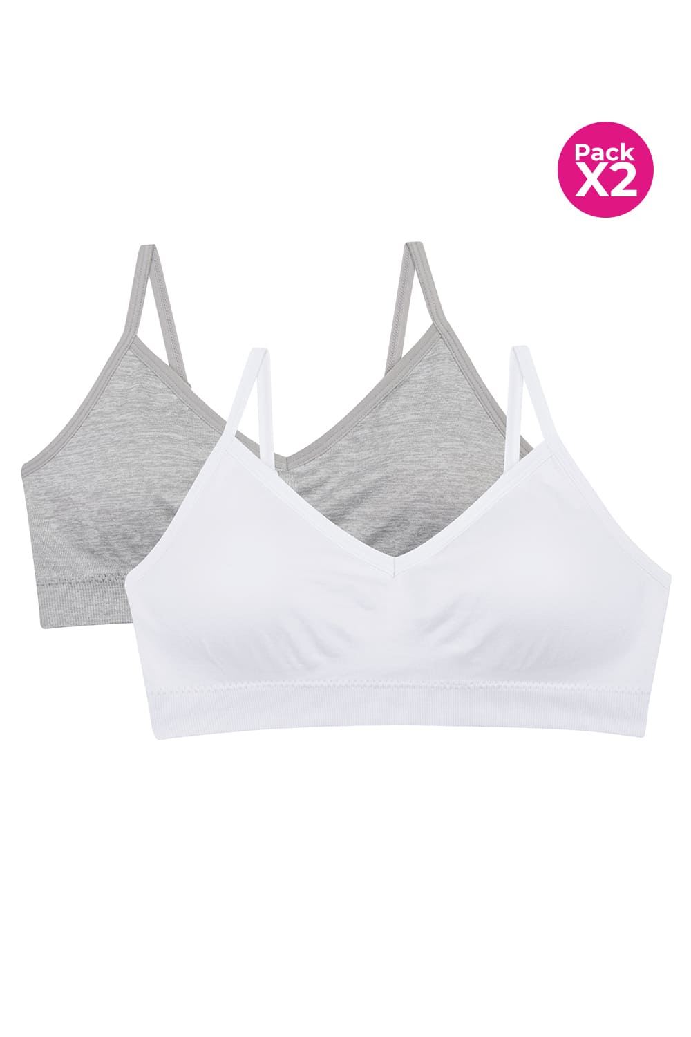 Top para adolecentes paquete x2