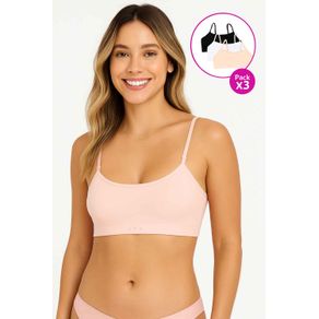 PAQUETE X3 TOP SEAMLESS SIN COSTURAS