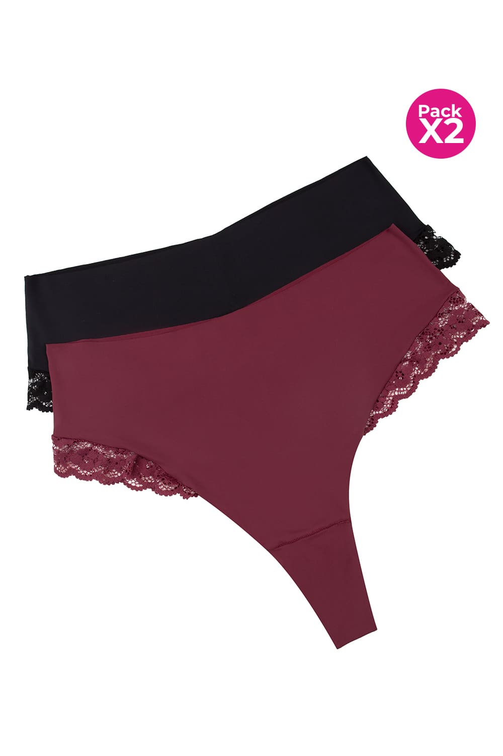 Brasilera en encaje paquete x2