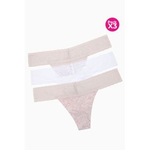 brasilera paquete x3 en algodón suave