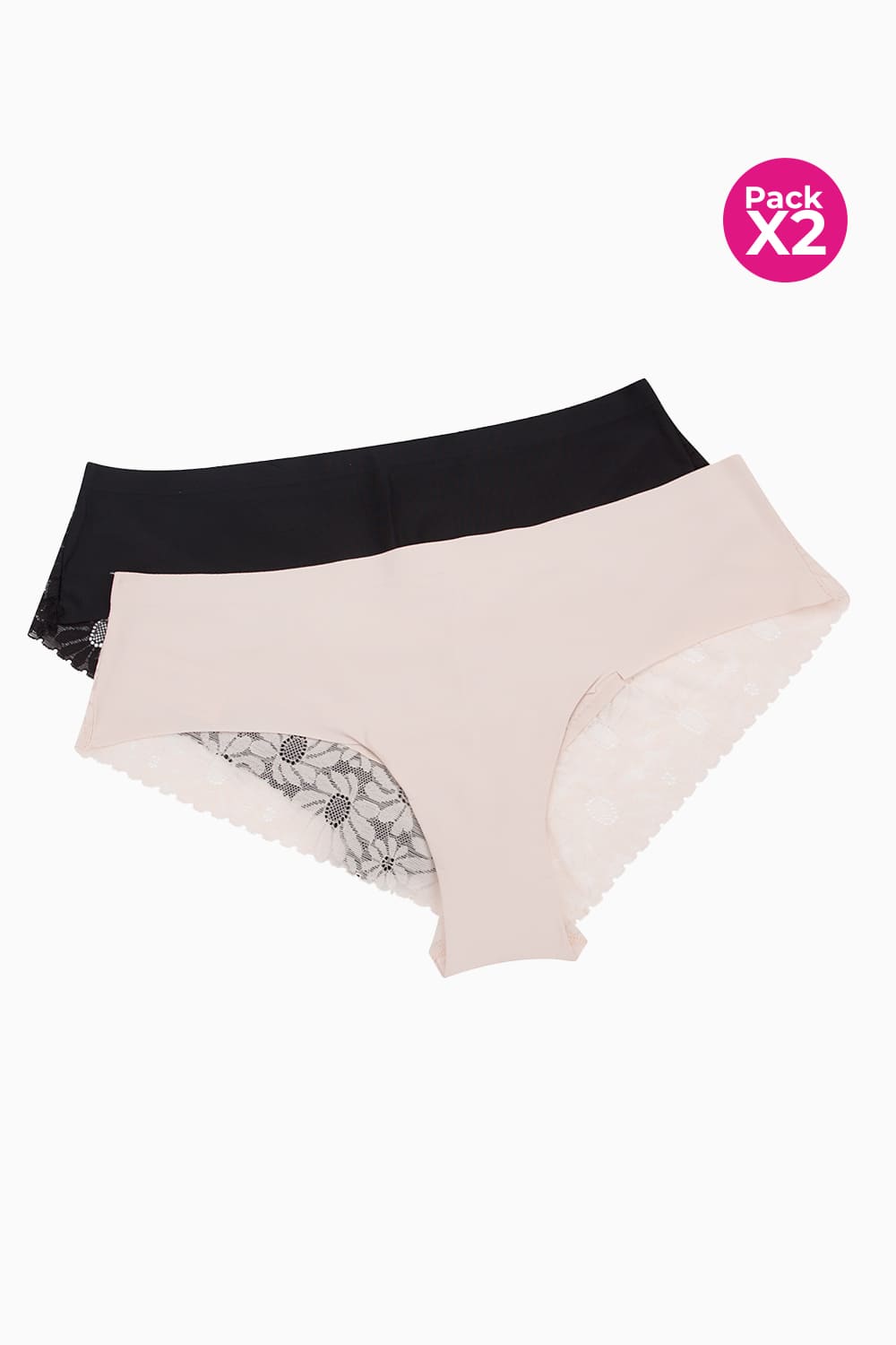 Hipster con termofusionado en microfibra paquete x2