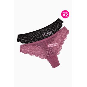 Brasilera en encaje paquete x2