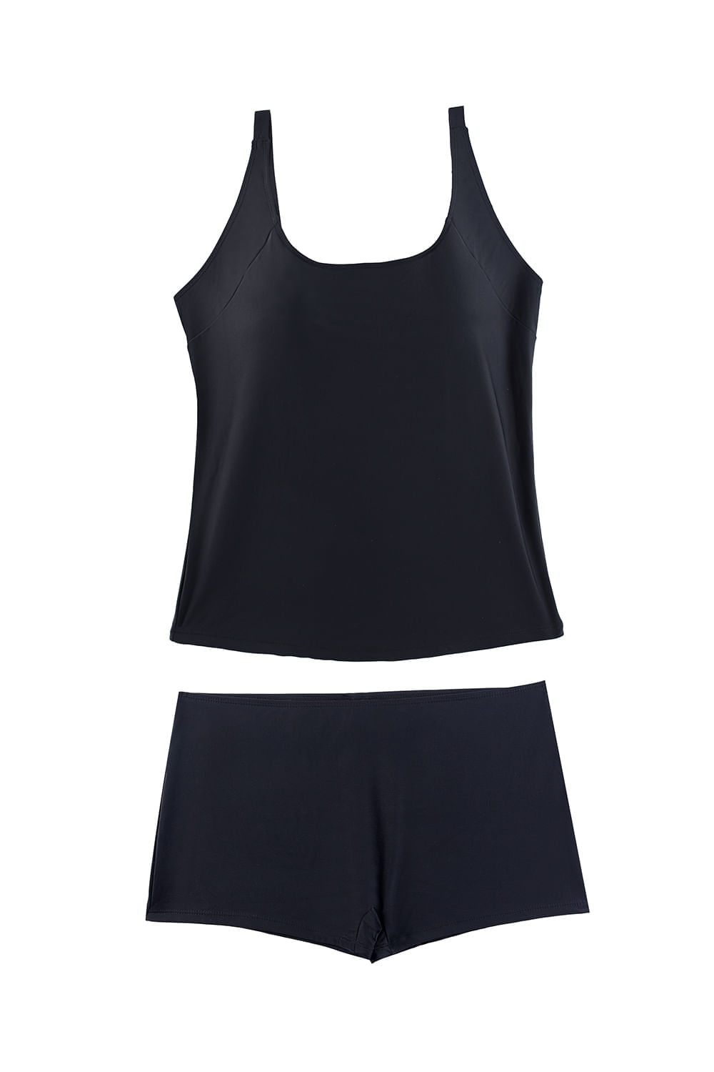 Vestido de baño estilo tankini de dos piezas