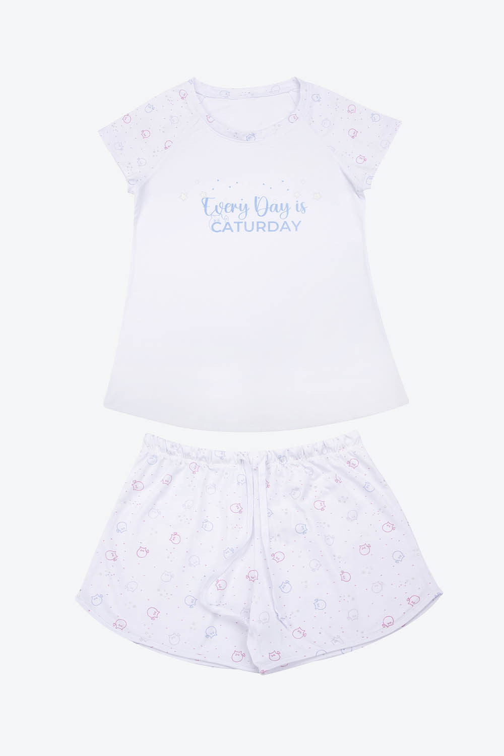 Conjunto pijama para niña de 2 piezas en algodón