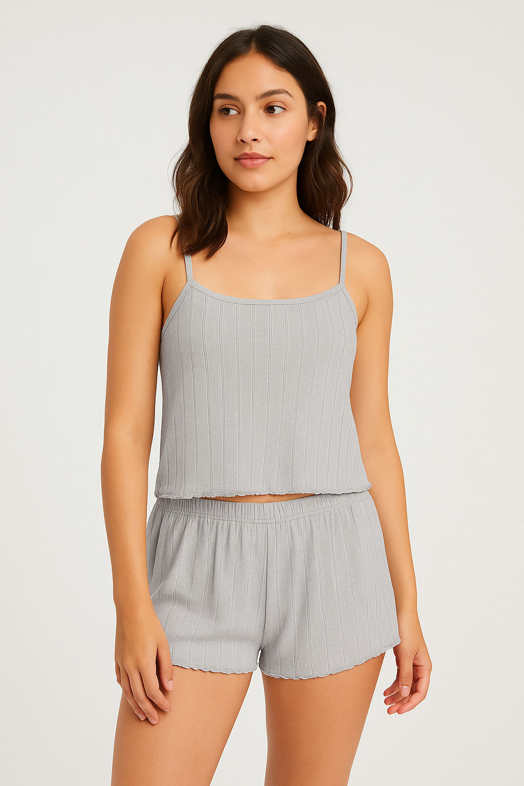 Conjunto de pijama cómoda con tiras