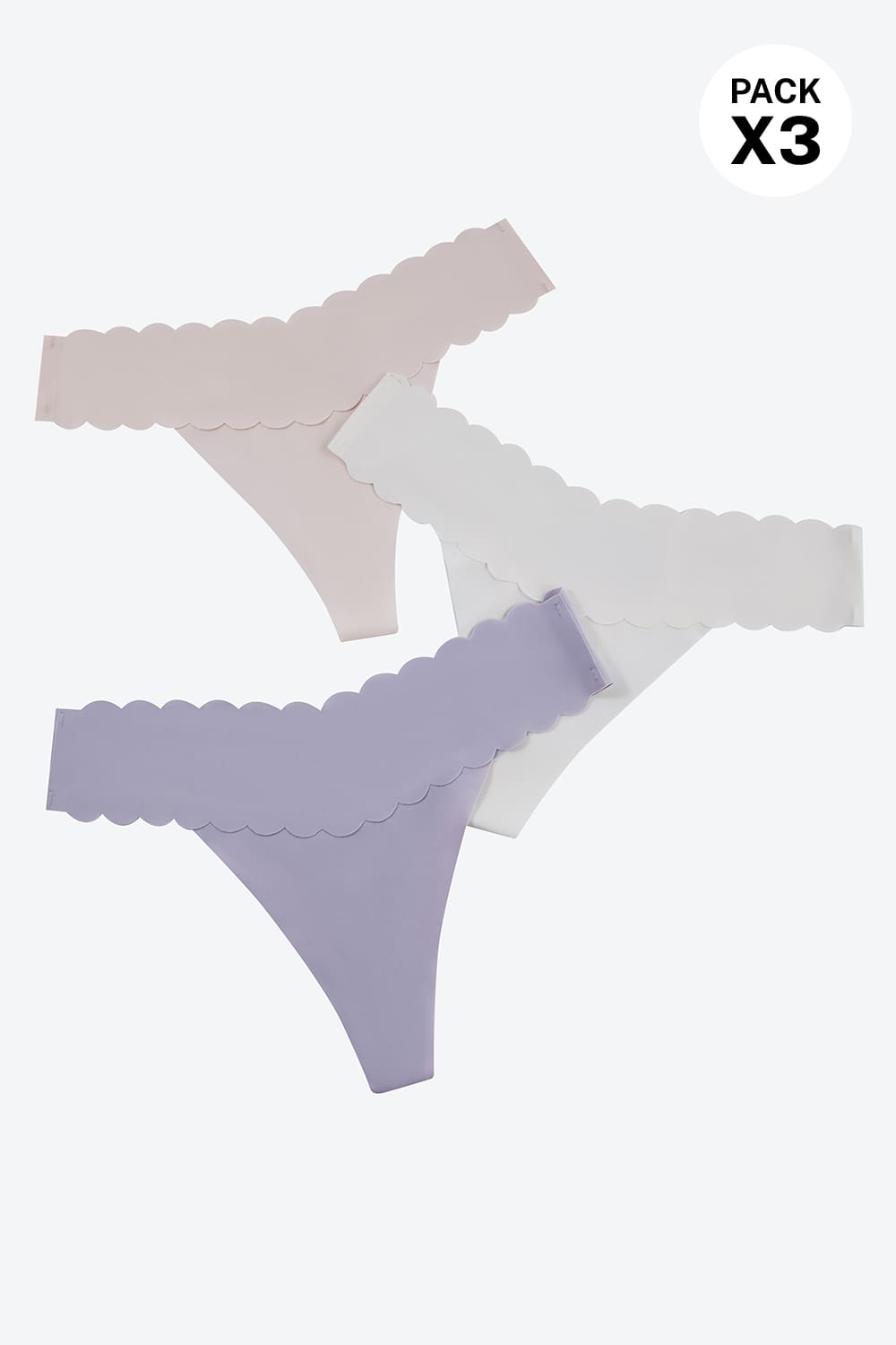 Brasilera paquete x3 confeccionado en microfibra