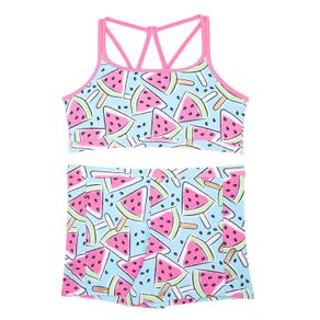 Vestido de baño dos piezas para niña