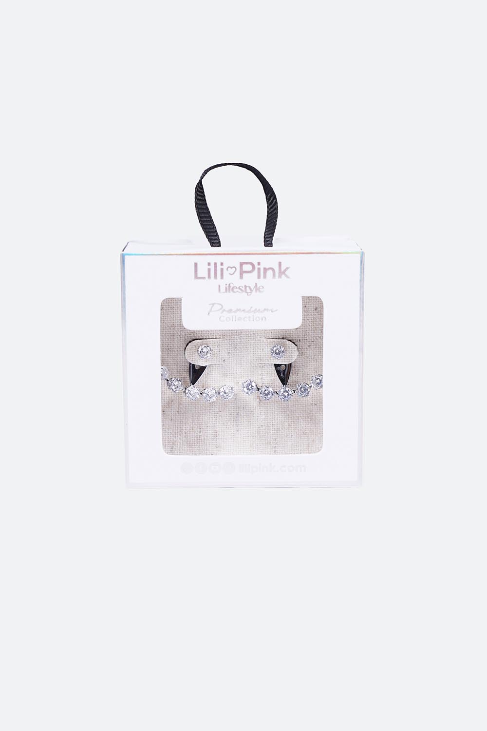 Aretes delicado con diseño moderno