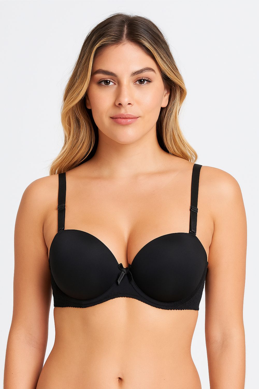 Brasier copa c tipo strapless en encaje