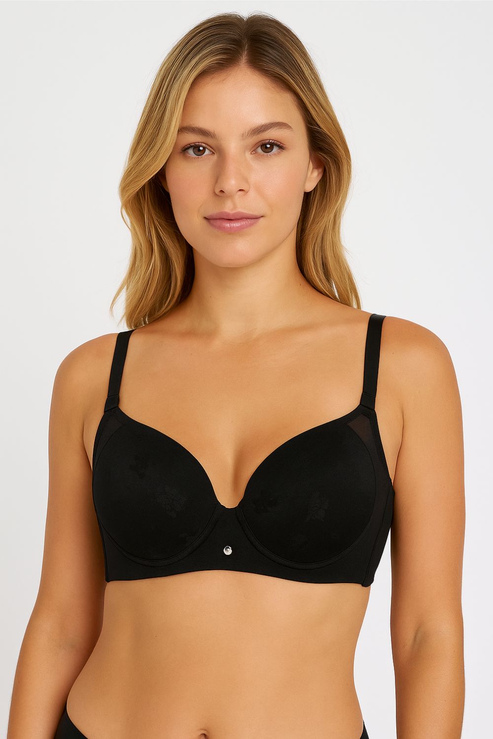 Brasier 3/4 confeccionado en encaje