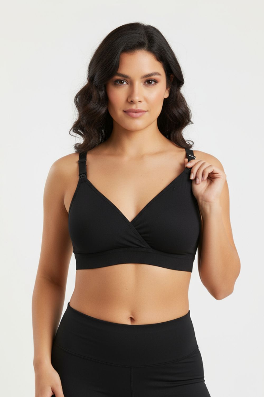 Brasier materno tipo seamless confeccionado en poliamida