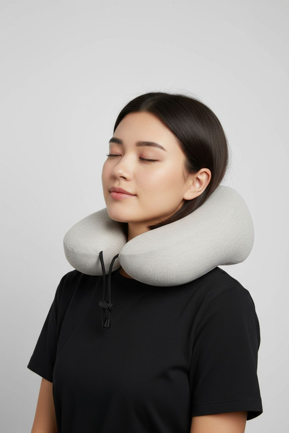 Almohada para viaje con diseño ergonómico