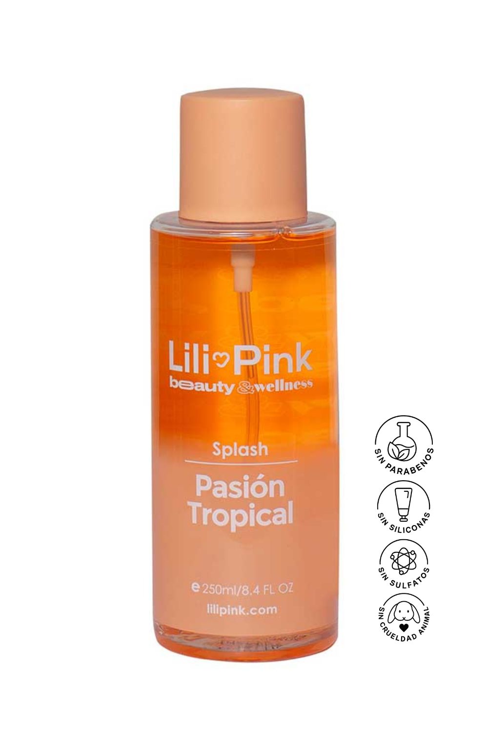 Splash corporal pasion tropical 250ml