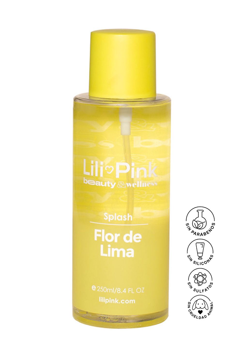 Splash corporal flor de lima 250ml