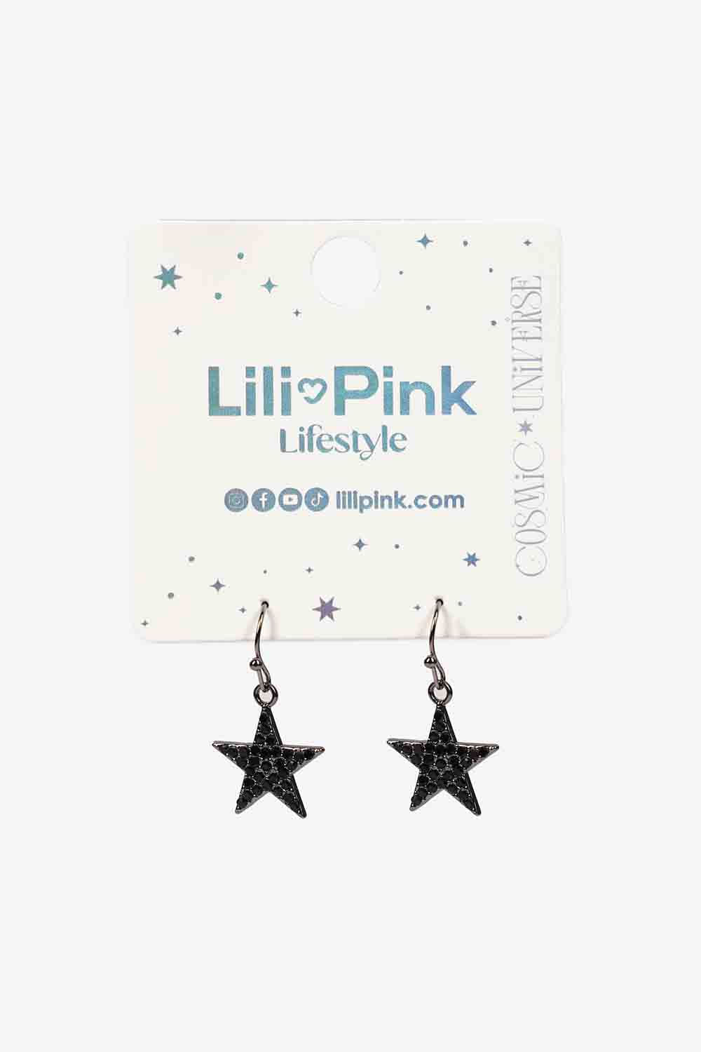 Aretes con diiseño de estrellas que combinan delicadeza con estilo