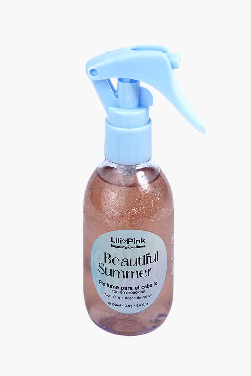 Perfume para cabello beautiful summer shimmer 100ml