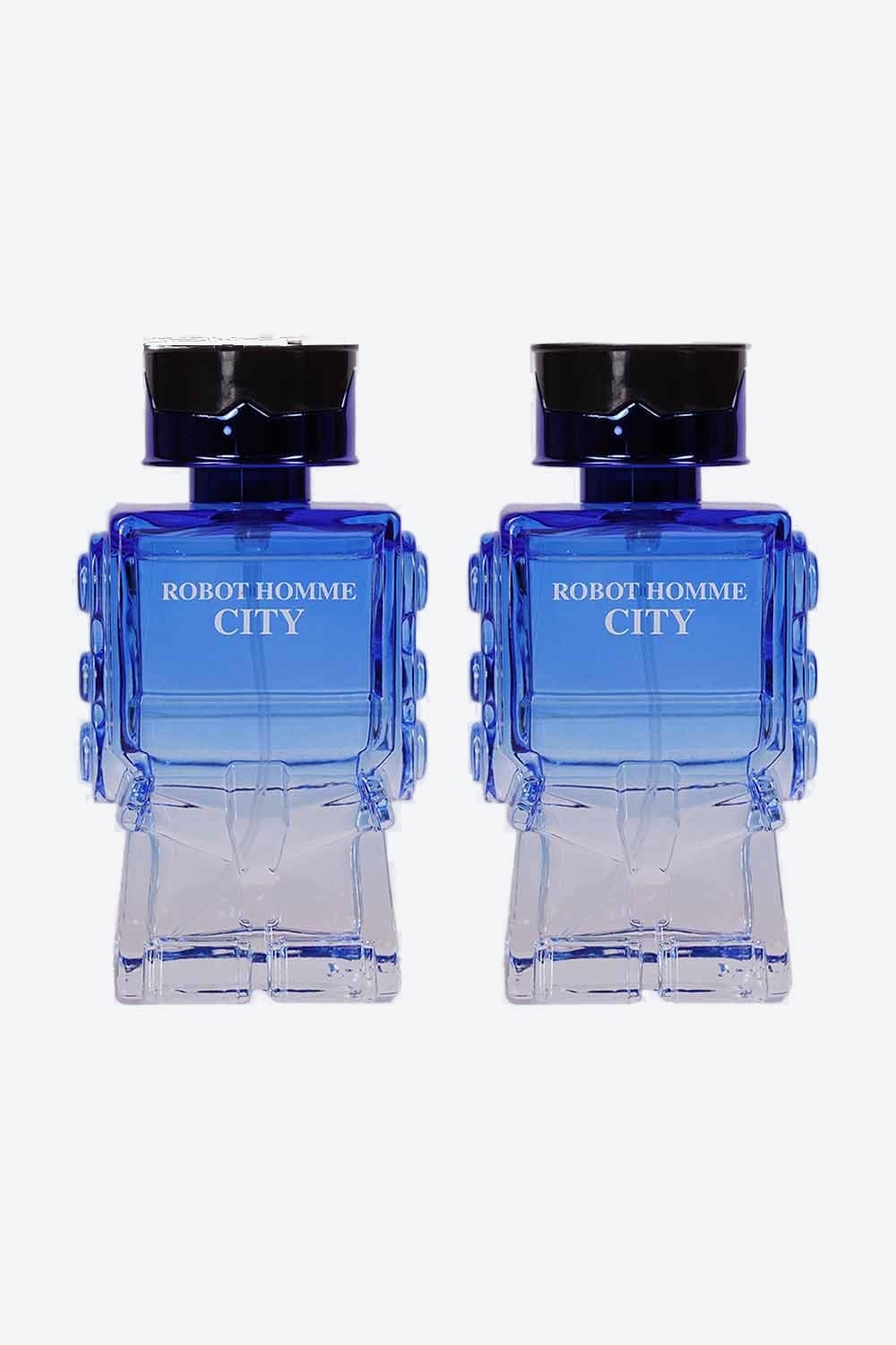 Kit x2 splash para hombre robot homme