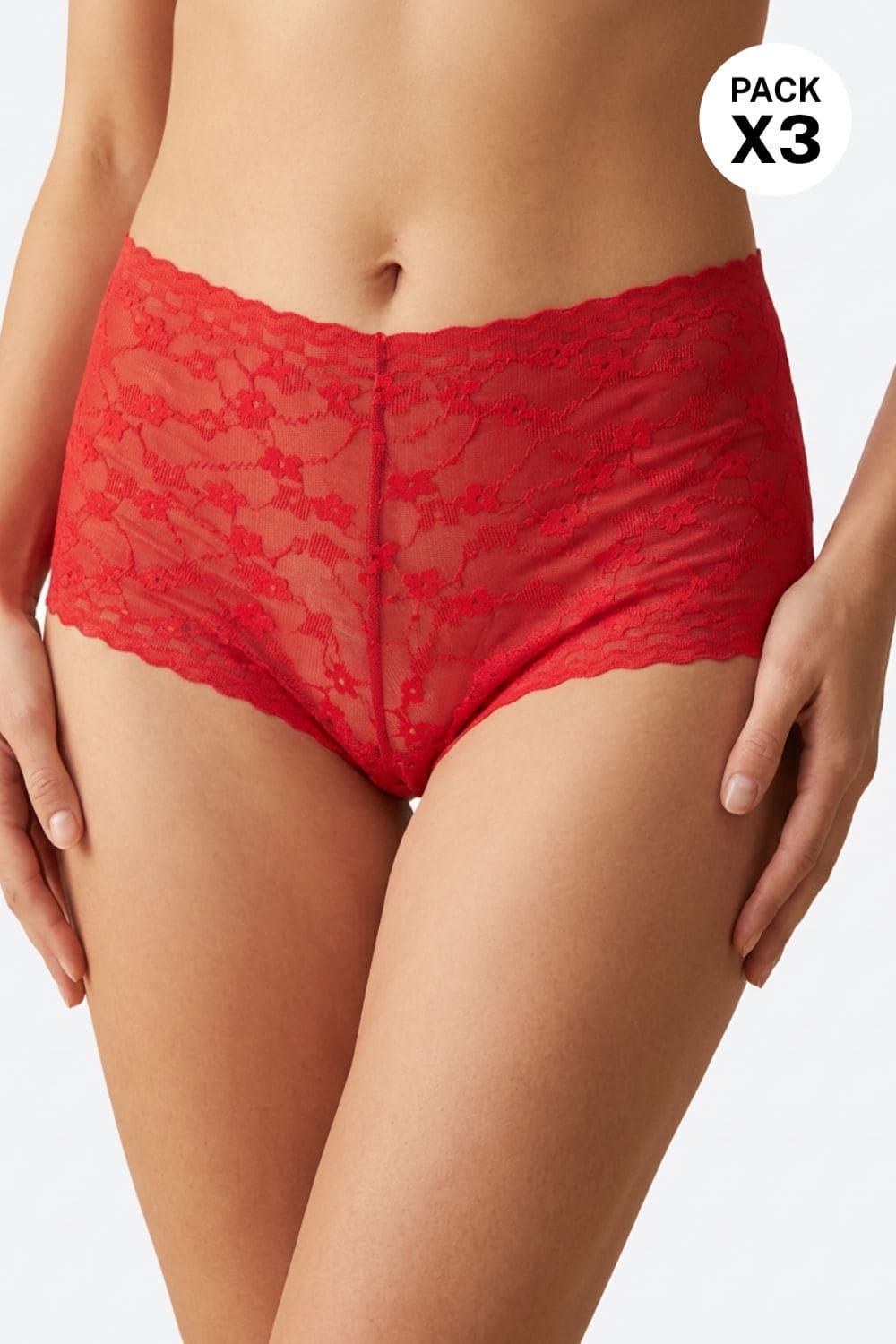 Panty de la fortuna tipo boxer paquete x3