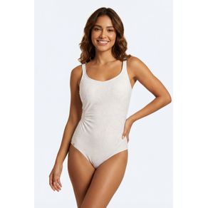 Vestido de baño tipo en enterizo confeccionado en microfibra