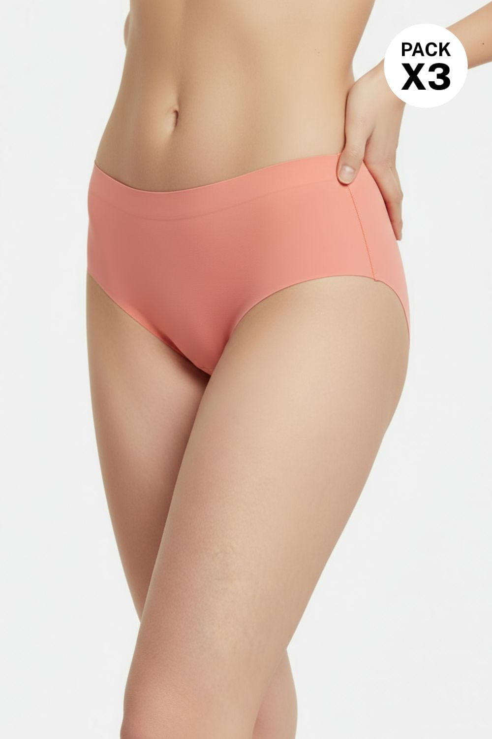 Hipster tecologia invisible en microfibra paquete x3