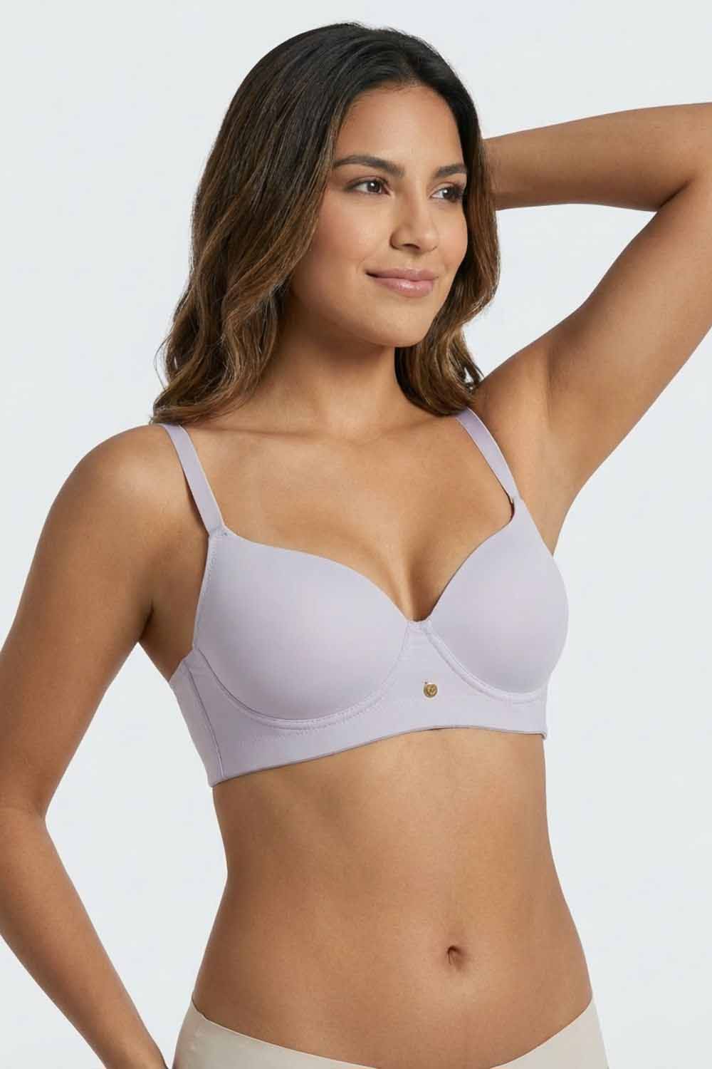 Brasier gold estilo 3/4 en encaje copa "b"