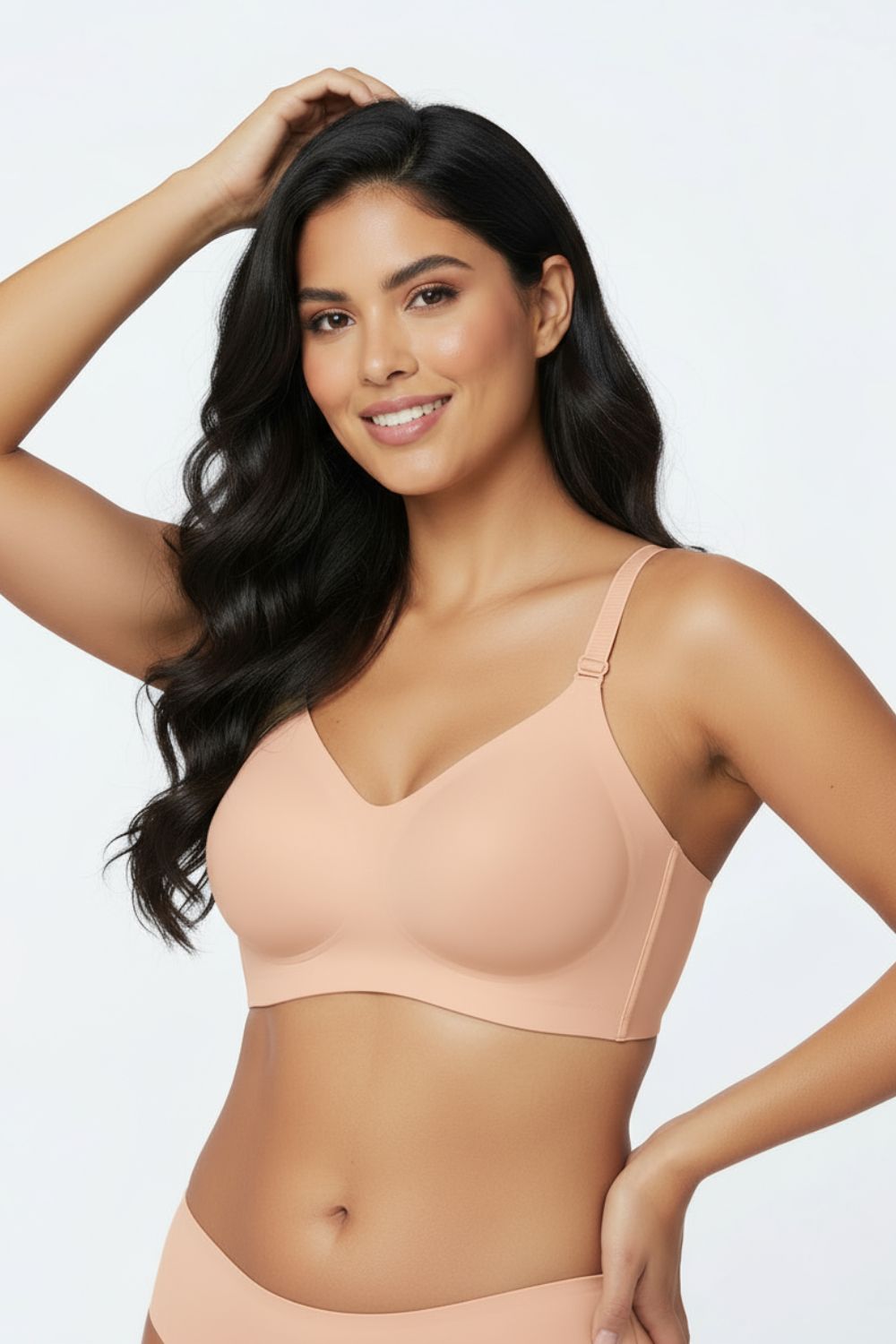 Top en microfibra con tecnologia corte láser