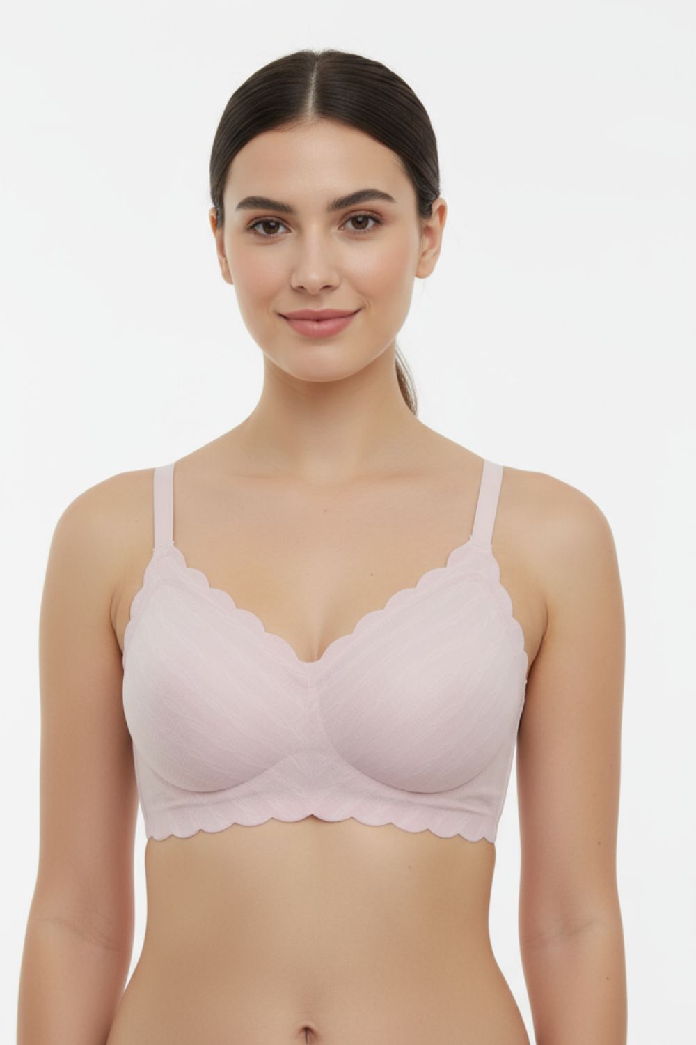 Brasier tecnobra en microfibra con detalle inovador