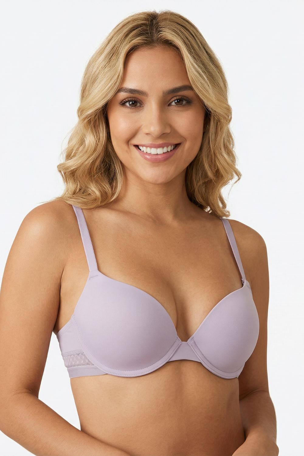 Brasier individual con cobertura 3/4 confeccionado en microfibra