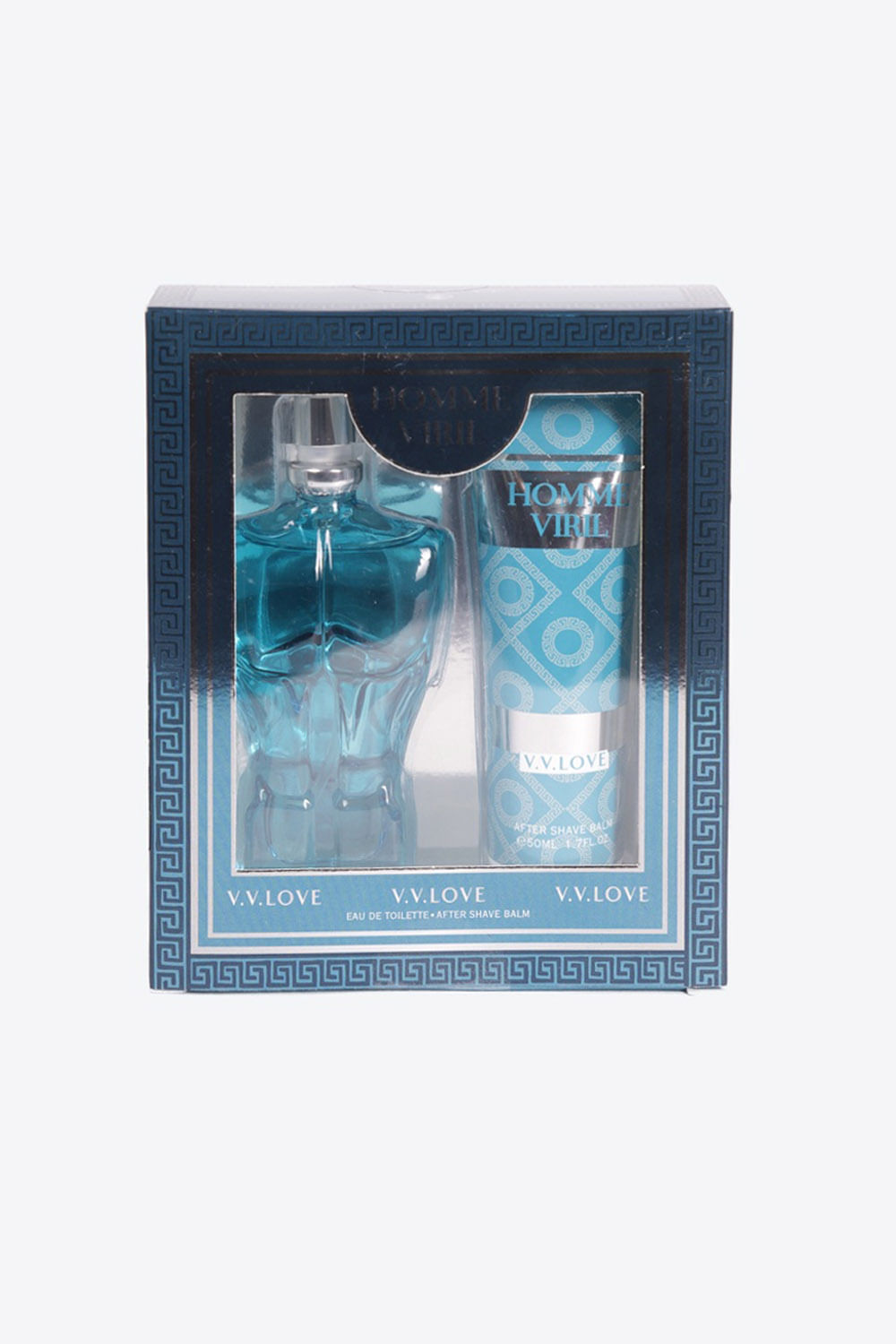 Set perfume 30ml + balsamo para después de afeitar 50ml homme viril