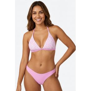 Vestido de baño tipo bikini en microfibra y panty doble faz