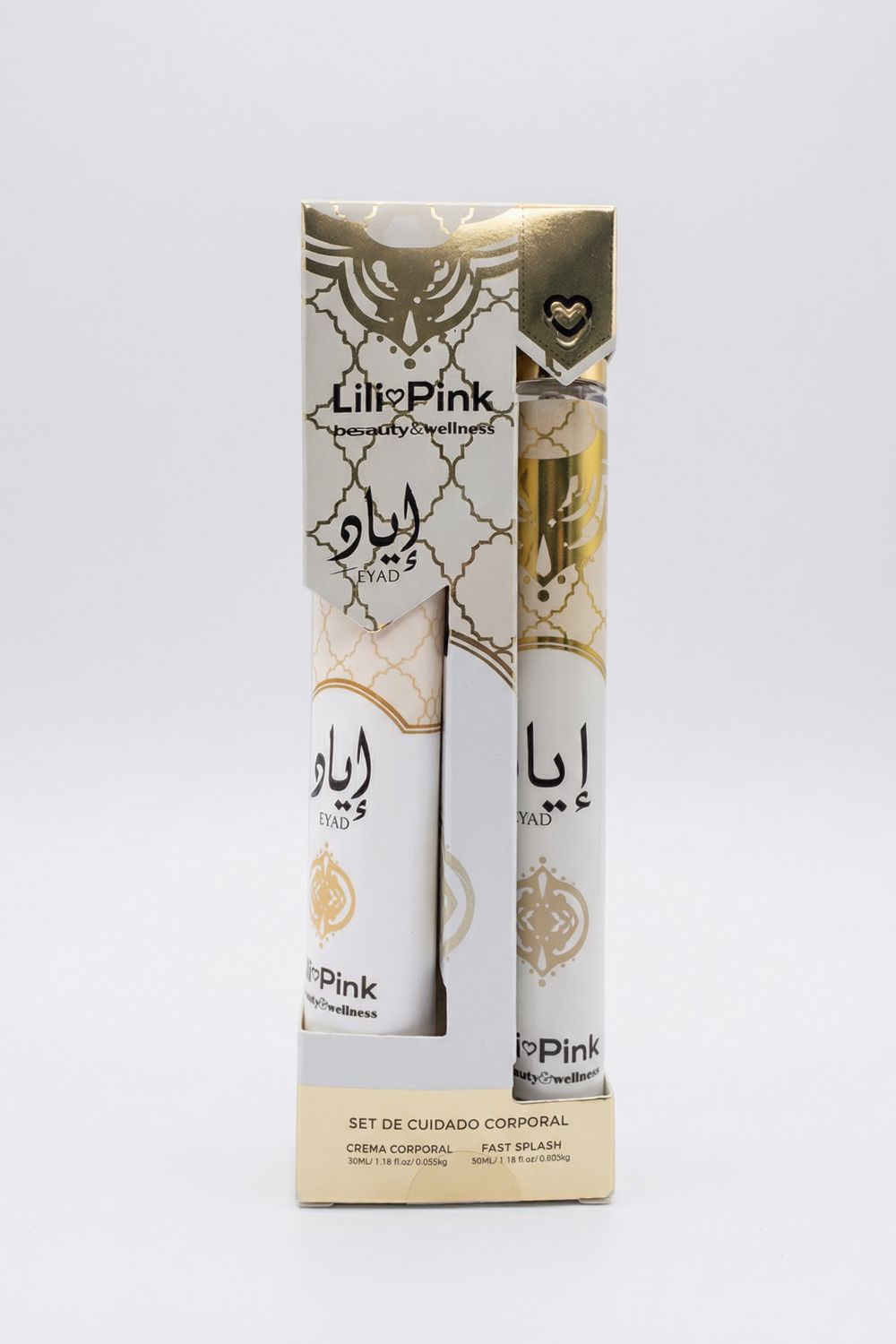 Set crema y splash  Eyad 35ml