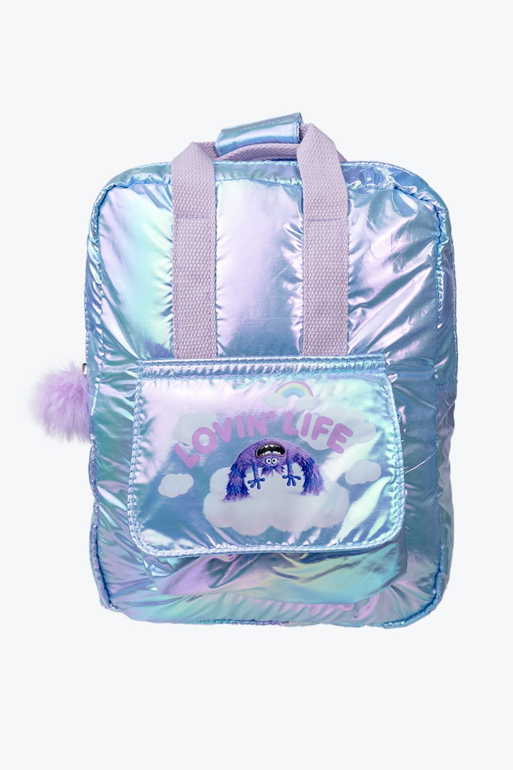 Morral moderno en tonos tornasol