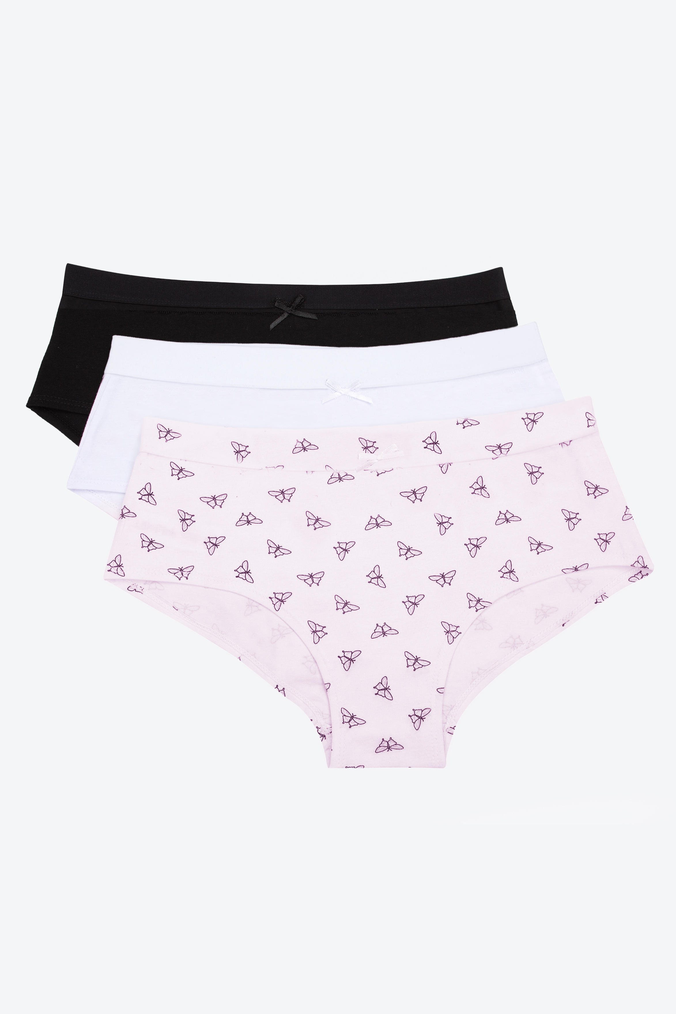 Hipster confeccionado en algodón para adolecentes paquete x3